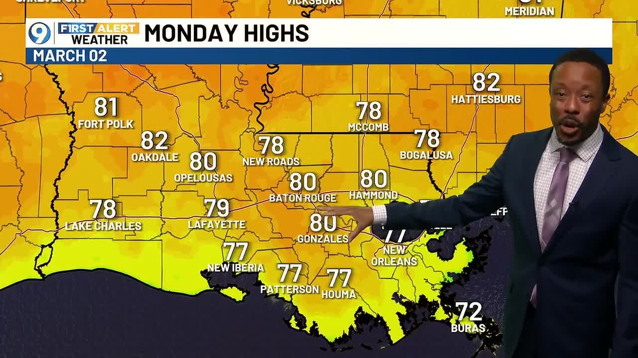 FIRST ALERT 5:30 PM FORECAST: Sunday, Mar. 1