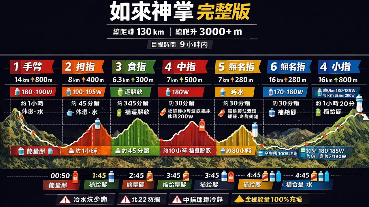2026-0130（4K）北臺灣傳奇單車路線「摩登如來神掌」8小時29分，純紀錄 「說明內」有標記分段時間，可以跳著看 #如來神掌 ⚠️北17 有兩處在修路
