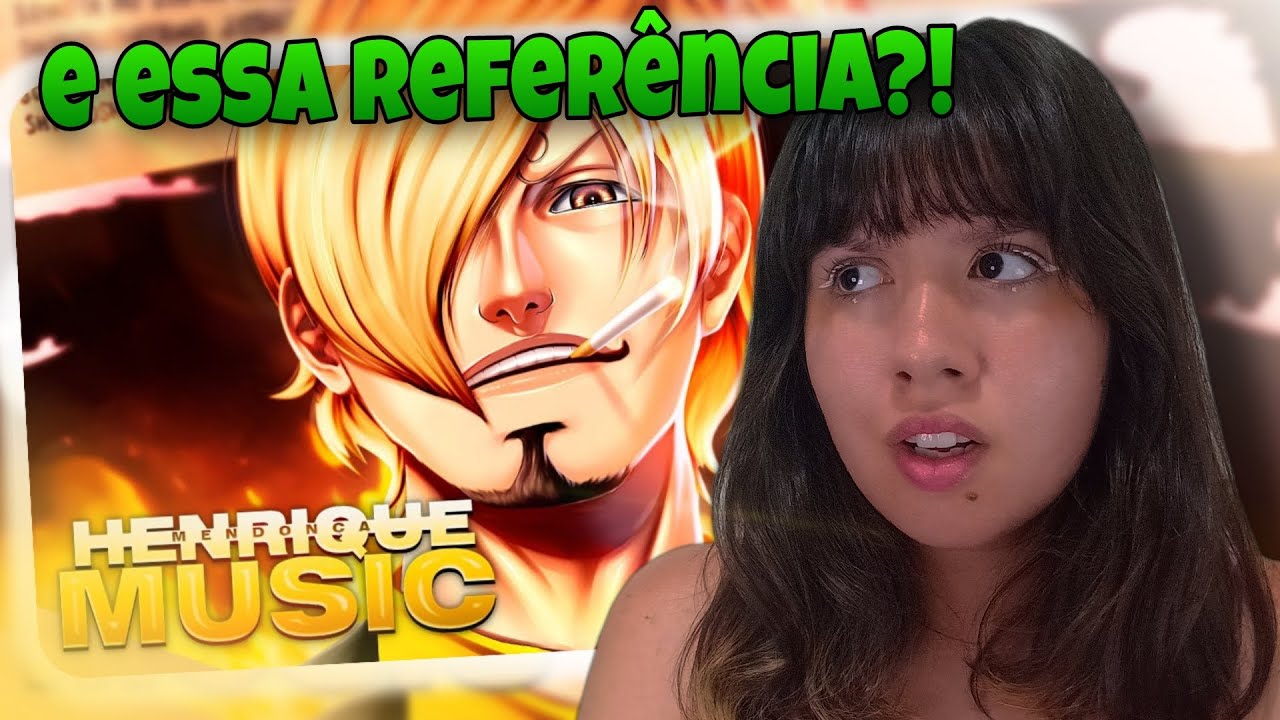 HENRIQUE É UM MONSTRO!! REAGINDO a Sanji (One Piece) | 