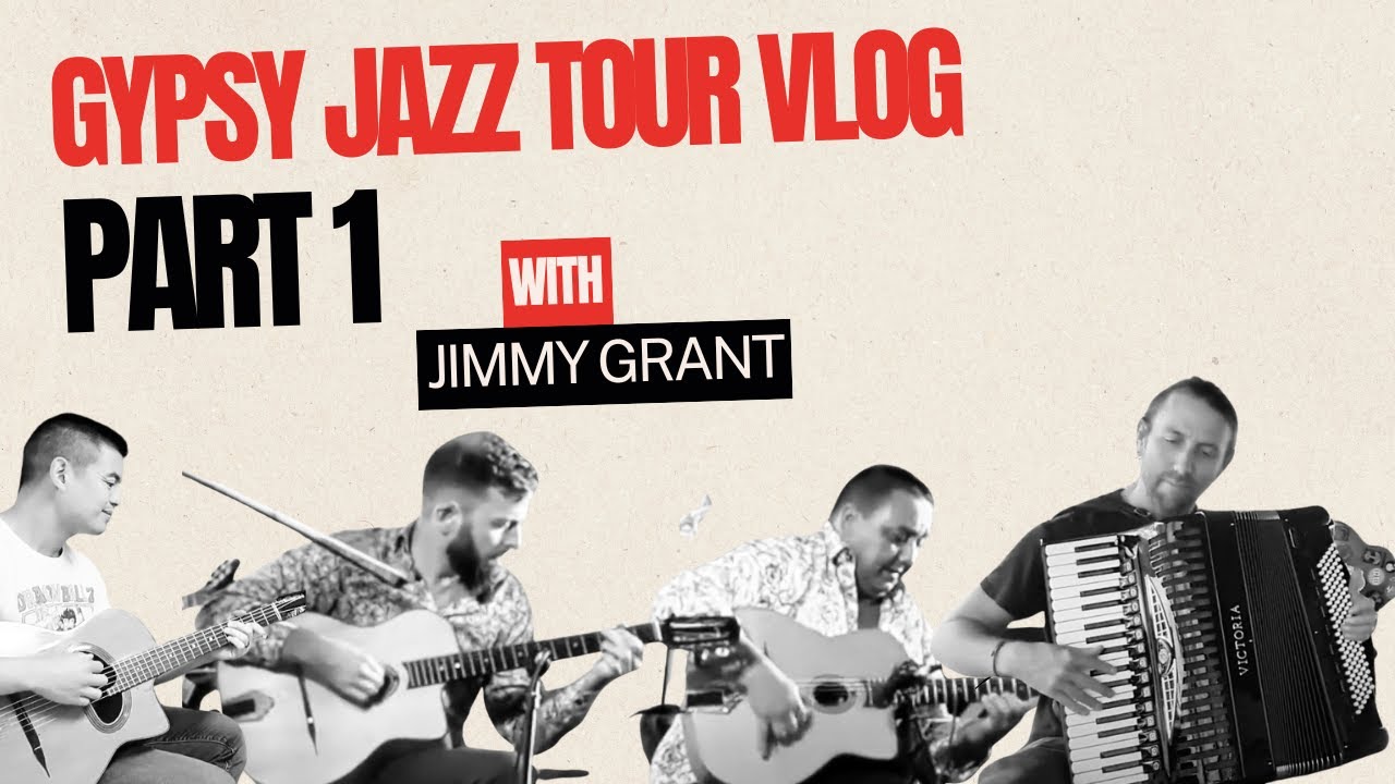 Gypsy Jazz Tour Vlog in Madison 🎻PT 1. With | Paulus Schäfer, Tim Kliphuis & More