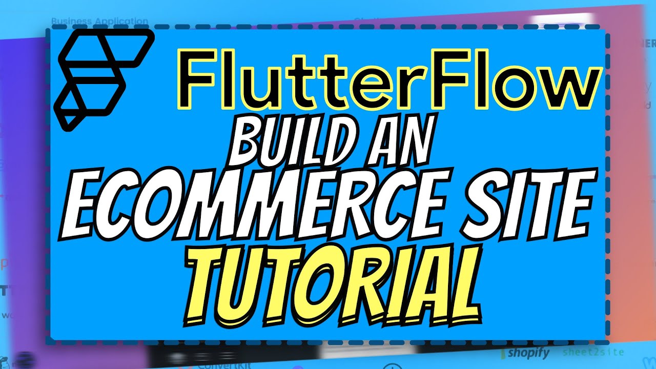Build An eCommerce Site with FlutterFlow! (FULL TUTORIAL) | FlutterFlow Training 2022