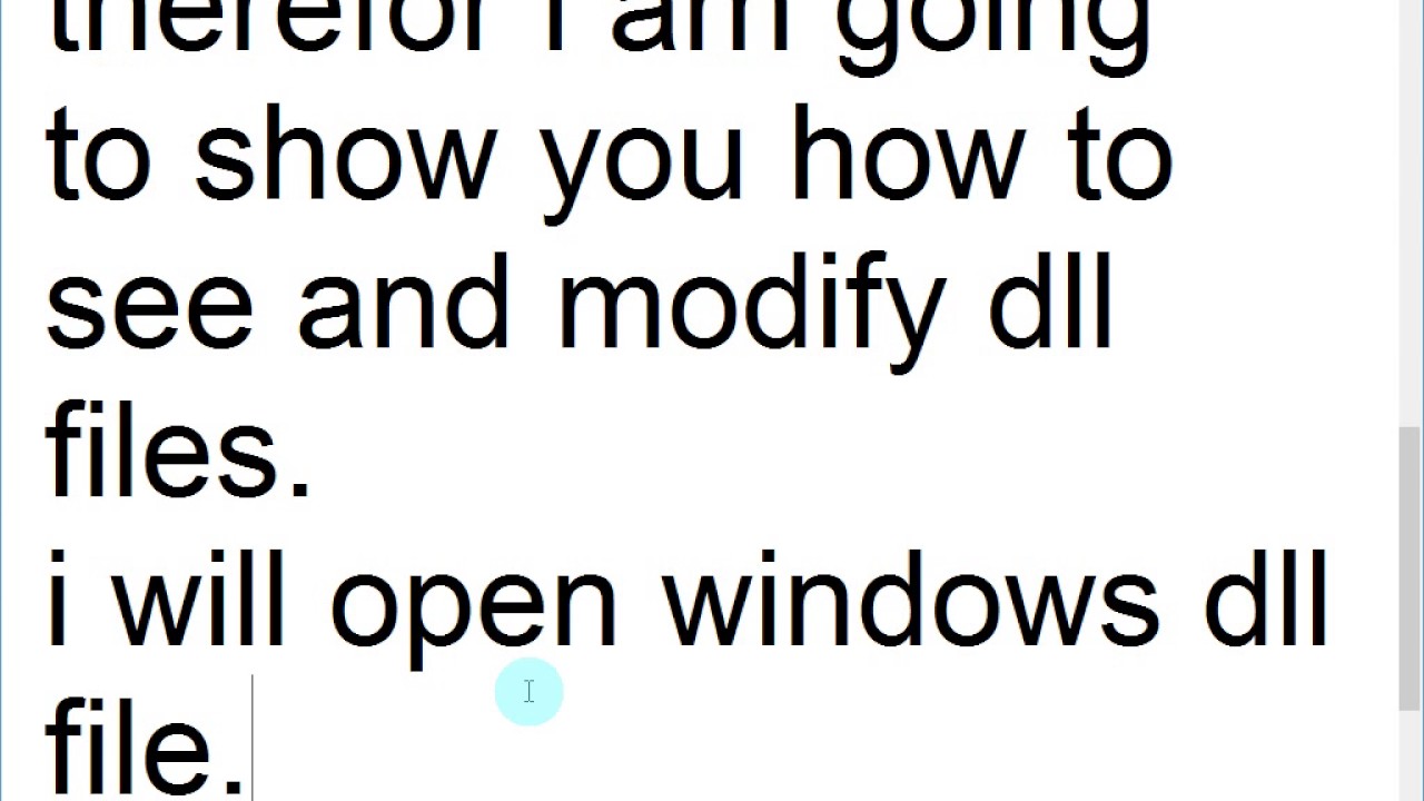 how to modify .dll files. how to see inside a dll files.