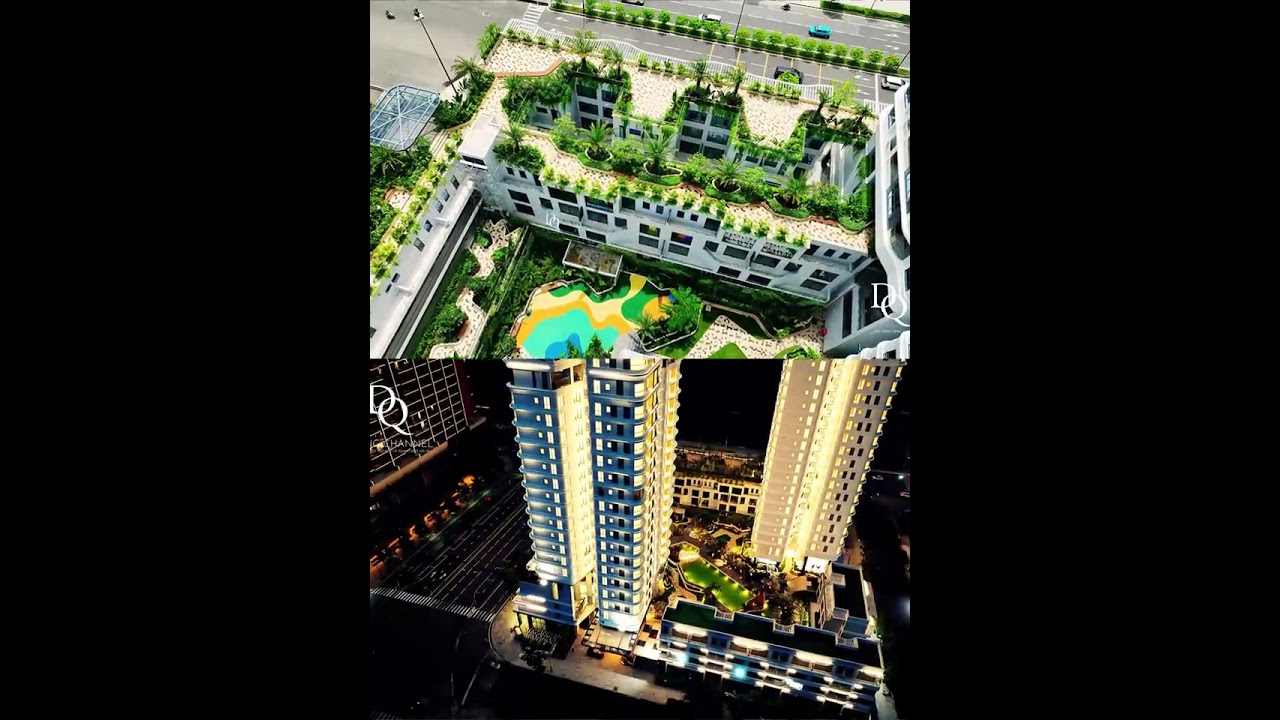 Day and Night at Thu Thiem Zeit River