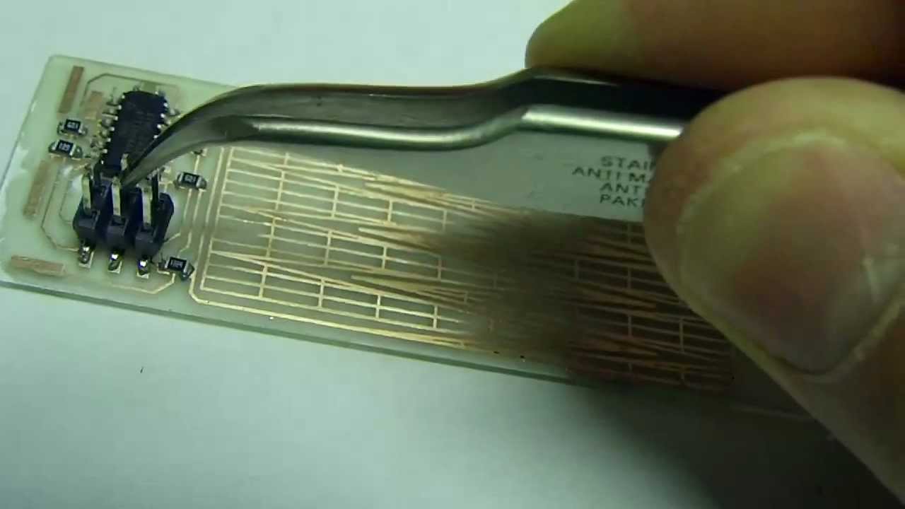 How to make Clear Glass PCBs