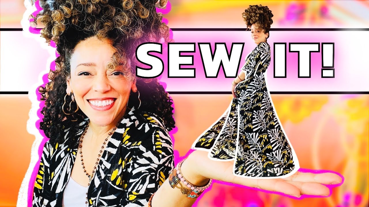SEW A DUSTER With Me! FULL sewing tutorial 💗