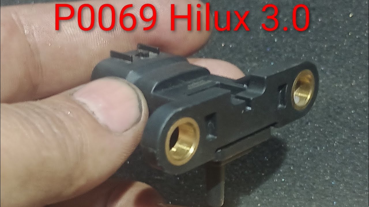 P0069 Hilux 3.0 2013, no tiene fuerza este sensor es el causal de la pérdida de potencia.