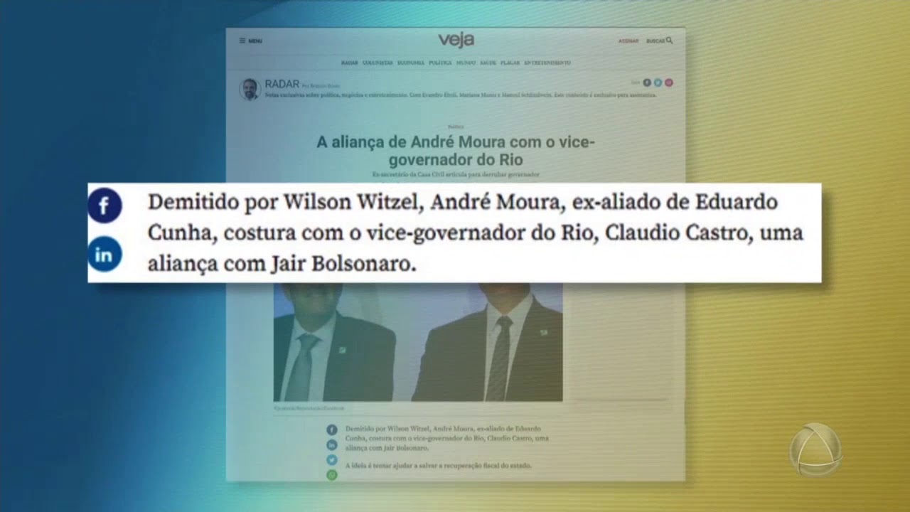 Ex deputado federal André Moura é destaque na coluna Radar- Jornal do Estado