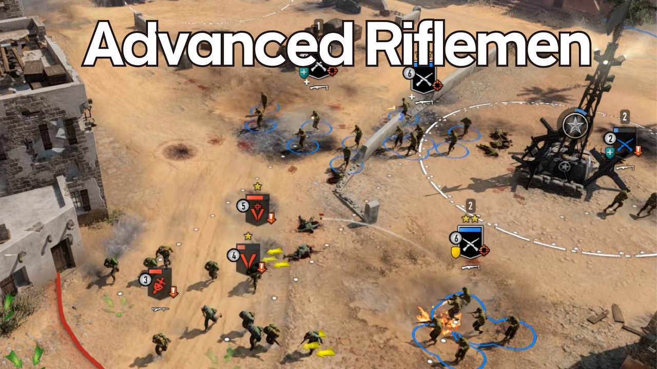Advanced Riflemen - US Forces 4v4 - Company of Heroes 3
