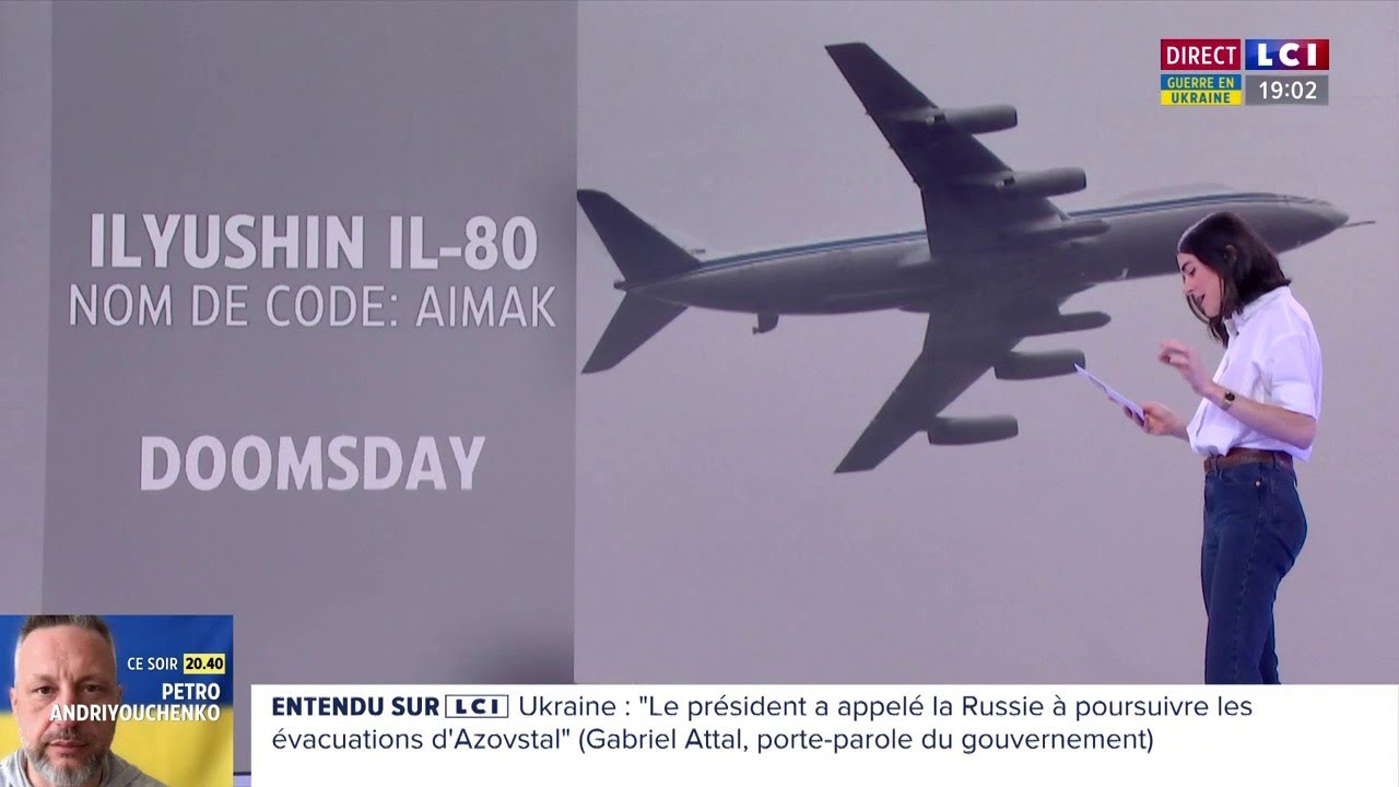 Nucléaire : Poutine va-t-il utiliser "l'avion de l'apocalypse" ?