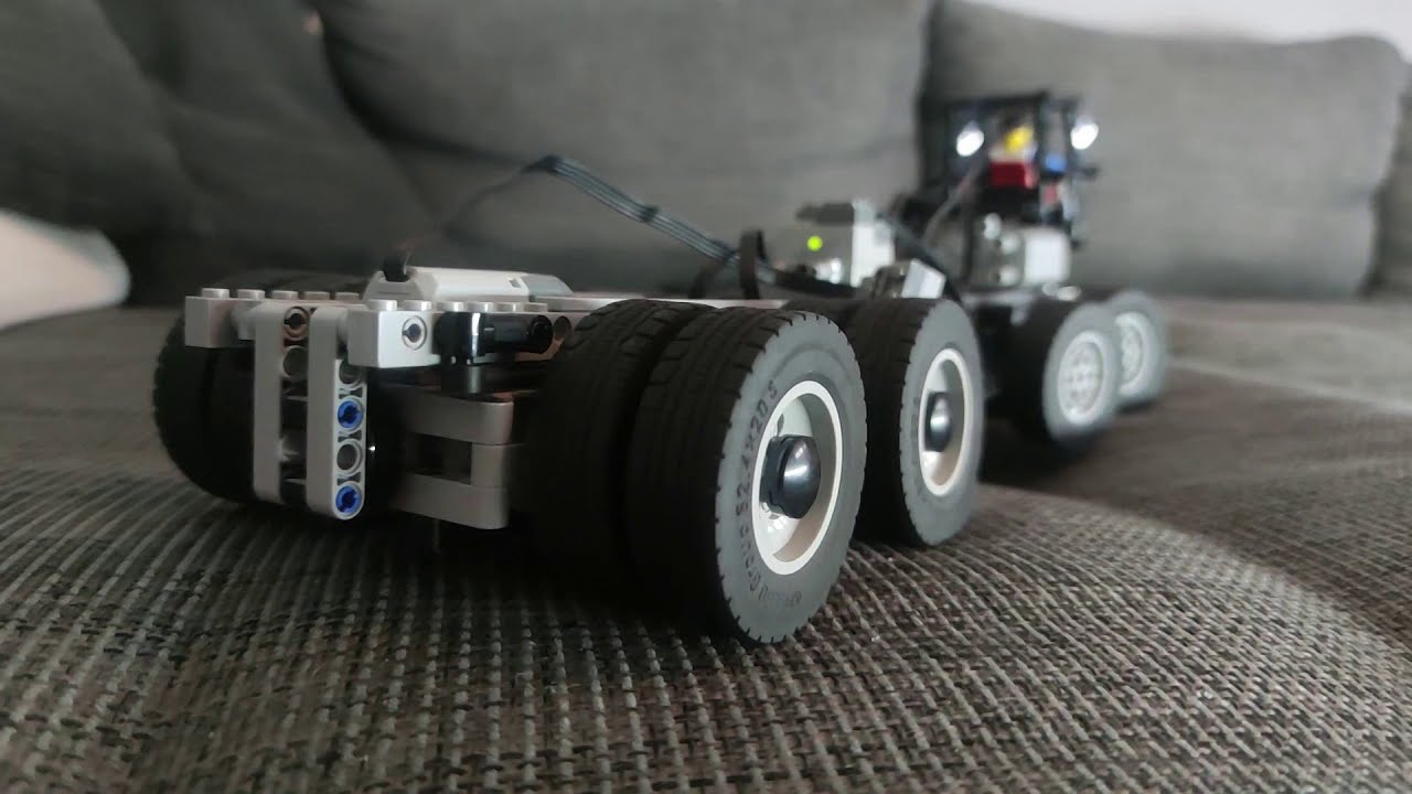 Lego Technic RC Volvo FH16 8x6 chassis [ep.2]