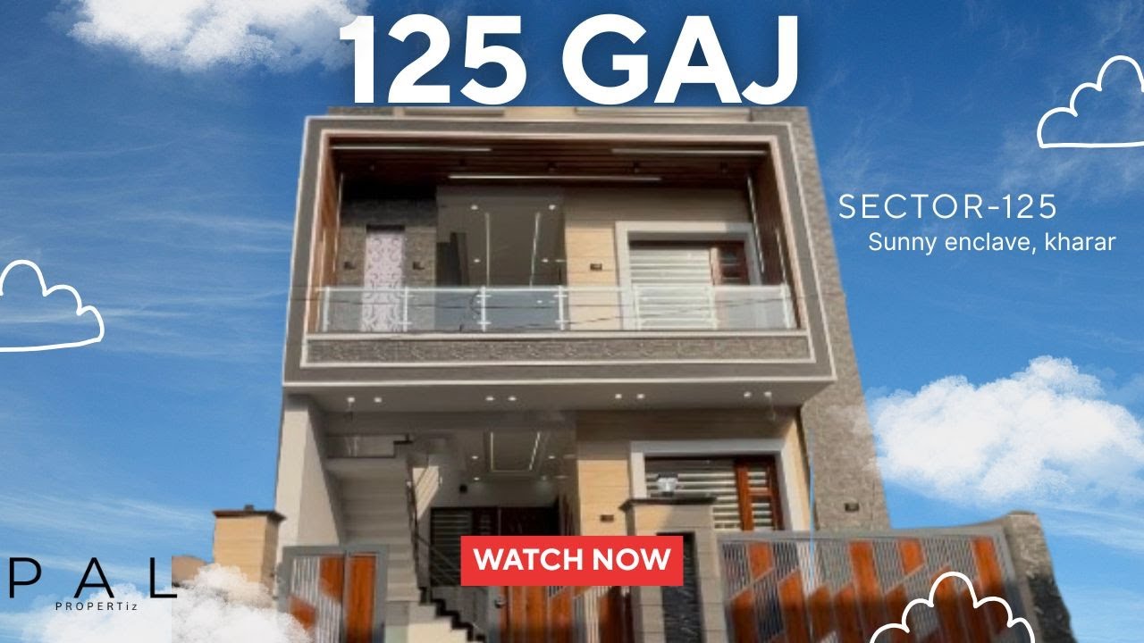 125 gaj kothi sector - 125 , sunny enclave , kharar | 1.40 cr demand | PALPROPERTiz