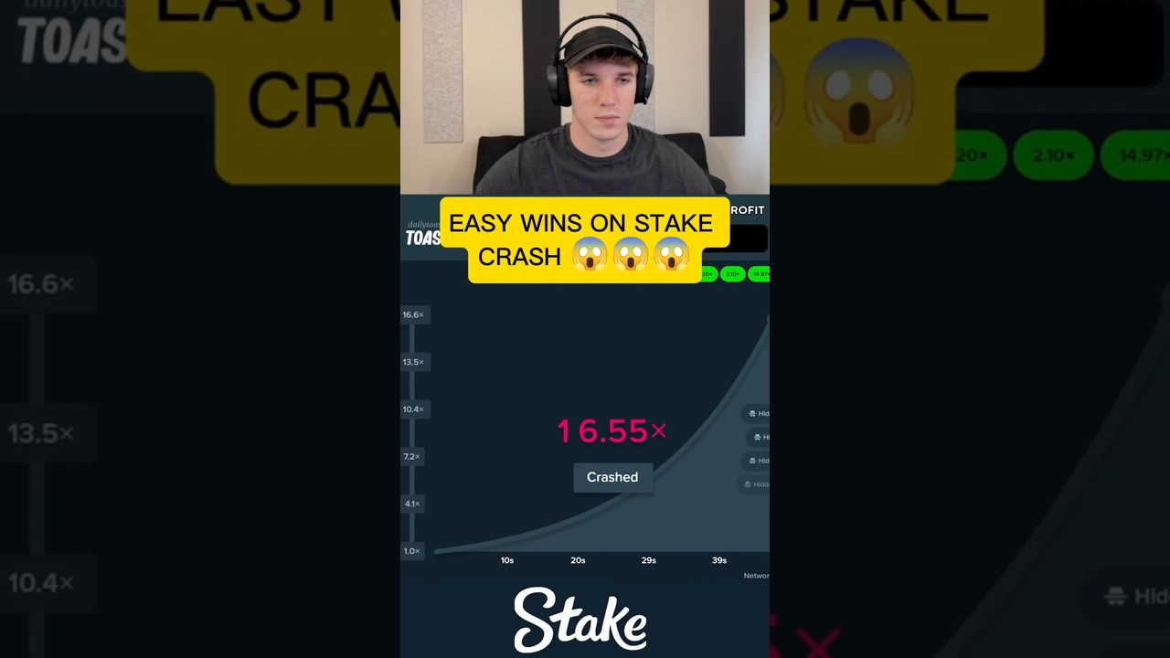 Winning Big at Stake’s Crash Game! 💥 