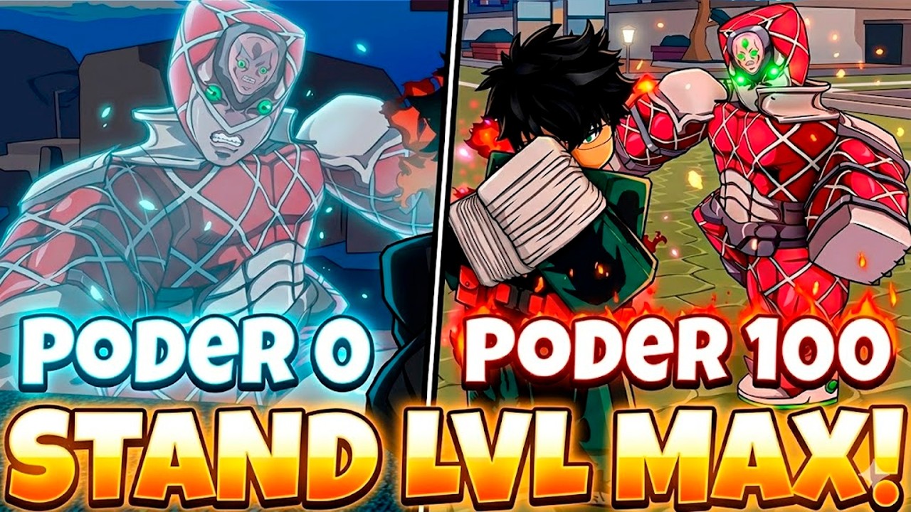 ESSE É O MELHOR JEITO DE UPAR SEU STAND NO BIZARRE LINEAGE O MELHOR JOGO DE JOJO DO ROBLOX!