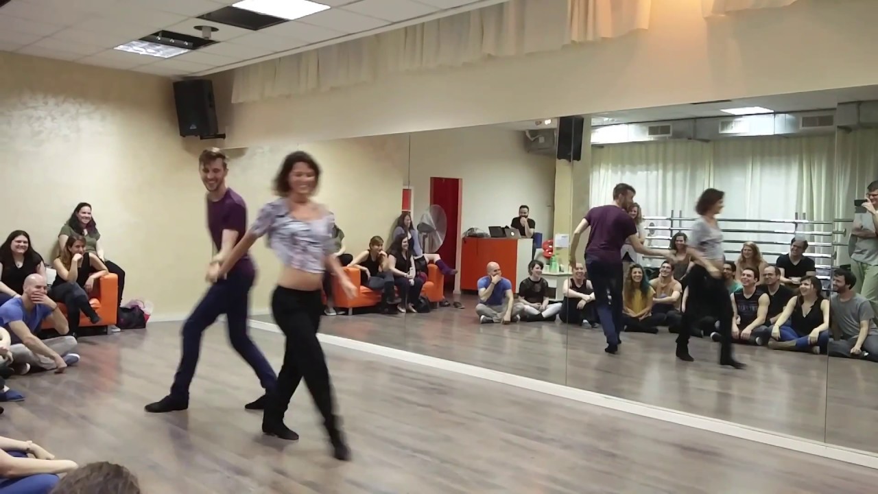 Jakub Jakoubek & Emeline Rochefeuille - WCS Improv - Tel Aviv 2017
