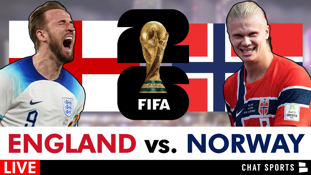 England vs. Norway Live Streaming Scoreboard, Play-By-Play, Highlights: 2026 FIFA World Cup