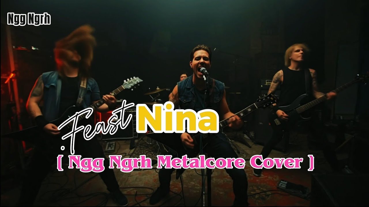 Nina - .Feast (Metalcore cover) | Ngg Ngrh Metalcore Cover | Rock Cover | Metal Cover