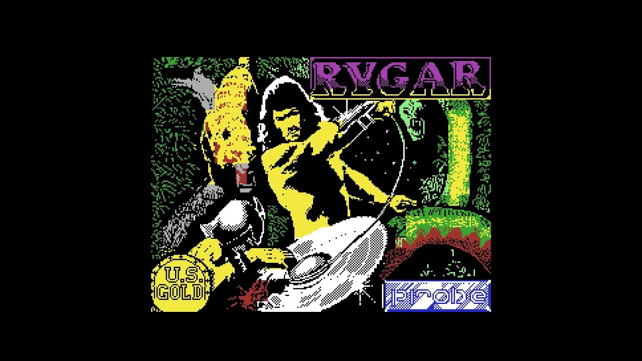 Commodore 64 Longplay [362] Rygar (EU)