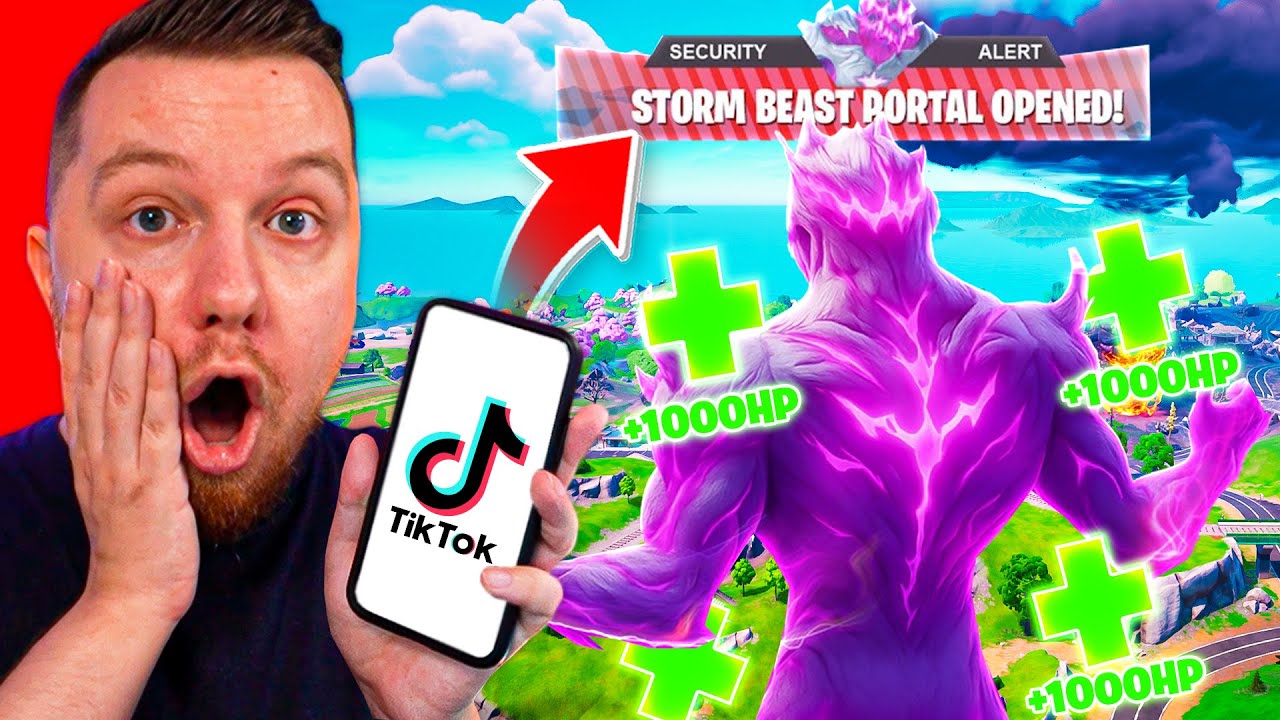 NAJWIĘKSZY GLITCH W HISTORII czyli LIFEHACKI z TikToka w Fortnite
