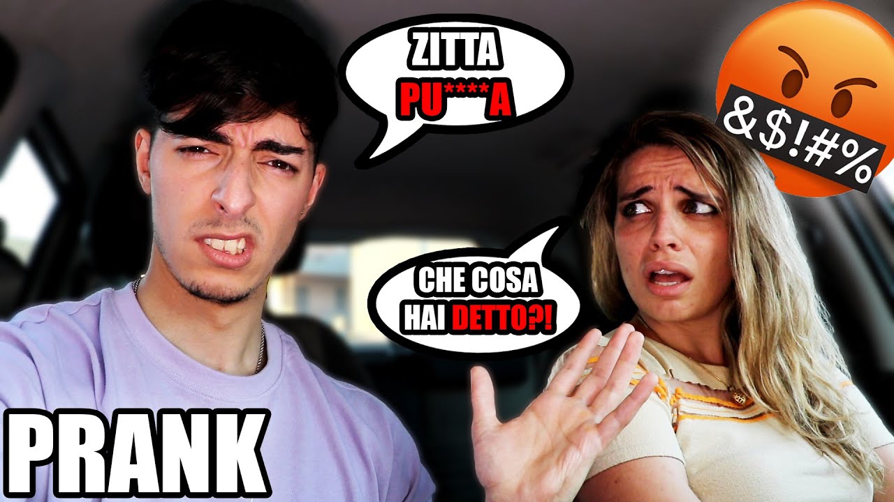 CHIAMO LA MIA RAGAZZA *P*TT..* PER VEDERE LA SUA REAZIONE! - SCHERZO *MI DISSOCIO HO ESAGERATO*