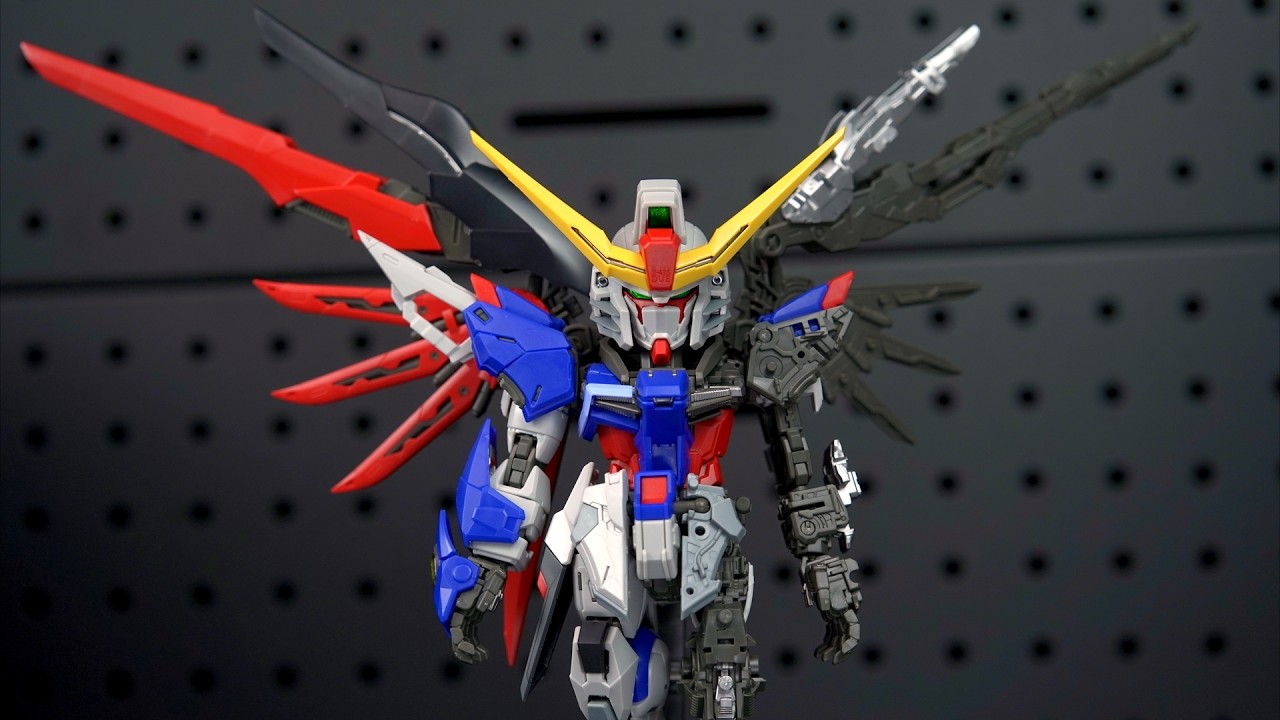 MGSD DESTINY GUNDAM [SEED DESTINY] - STOPMOTION BUILD ~gunpla・gundam~