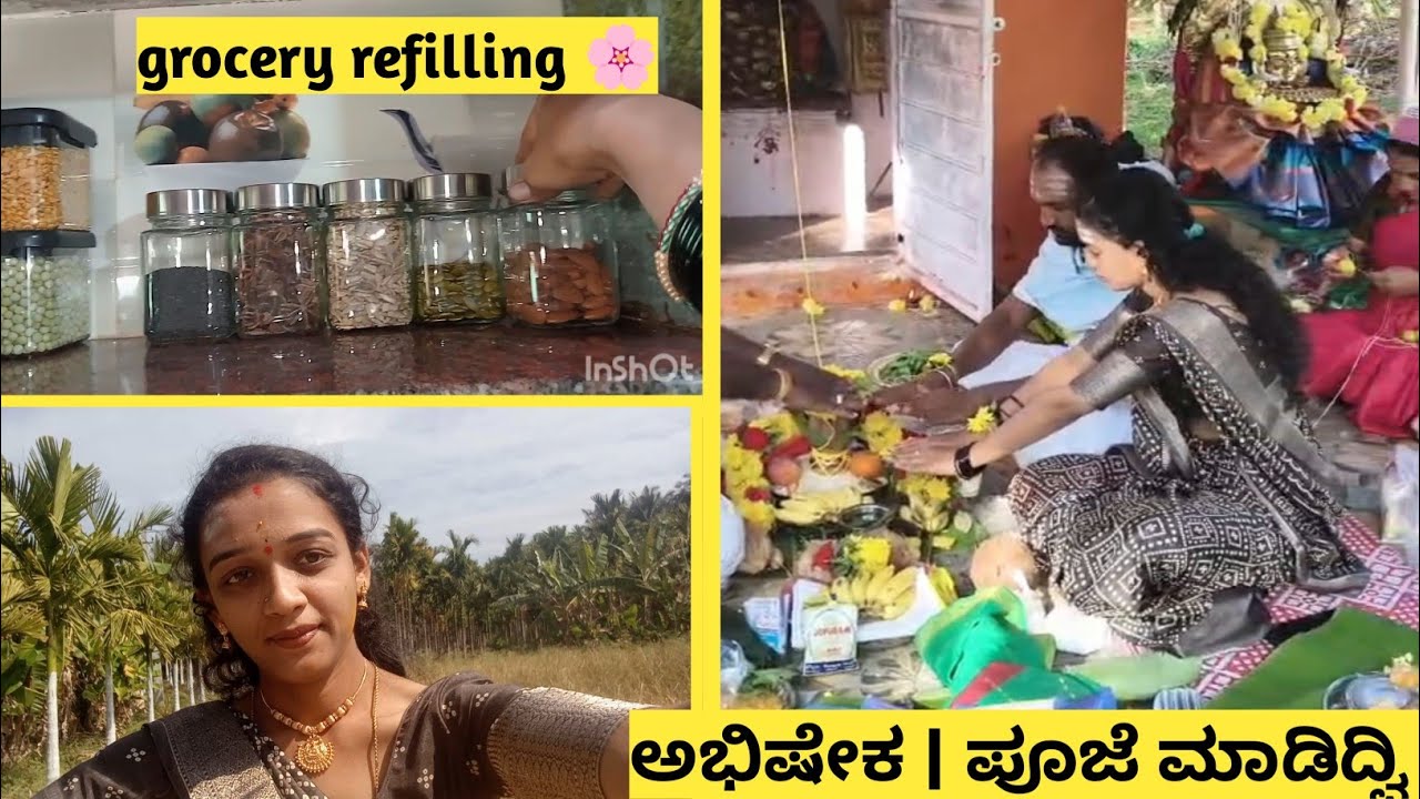 Grocery refilling| kitchen orgnizing and more @kushi_ravikumar 