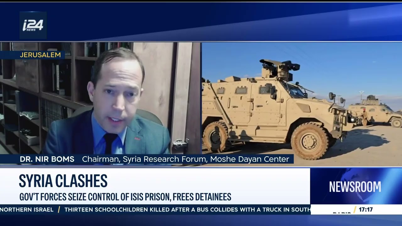 Dr. Nir Boms  on latest development in Syria and the end of the Kurdish dream