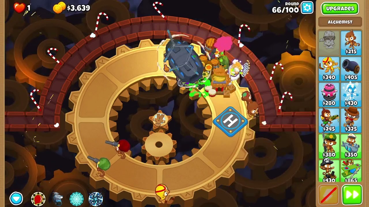 Geared CHIMPS w/ Psi, Special Poperation, Carpet of Spikes