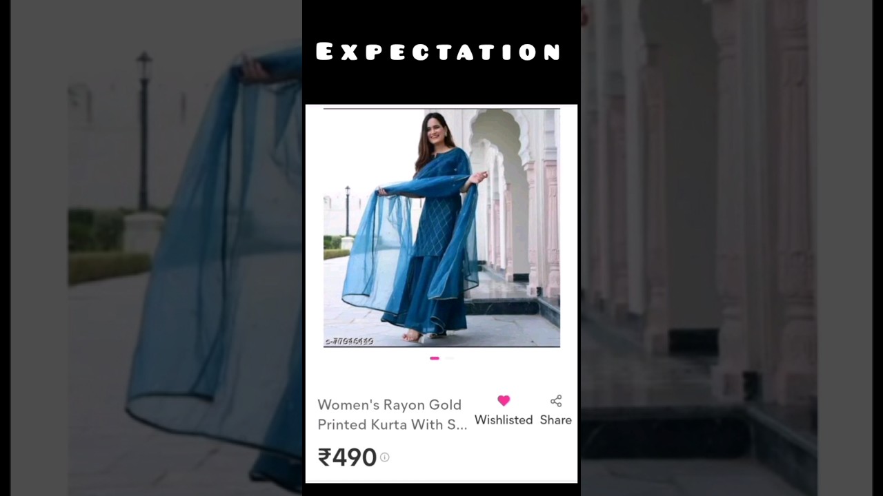 Expectation vs reality #meesho #shorts