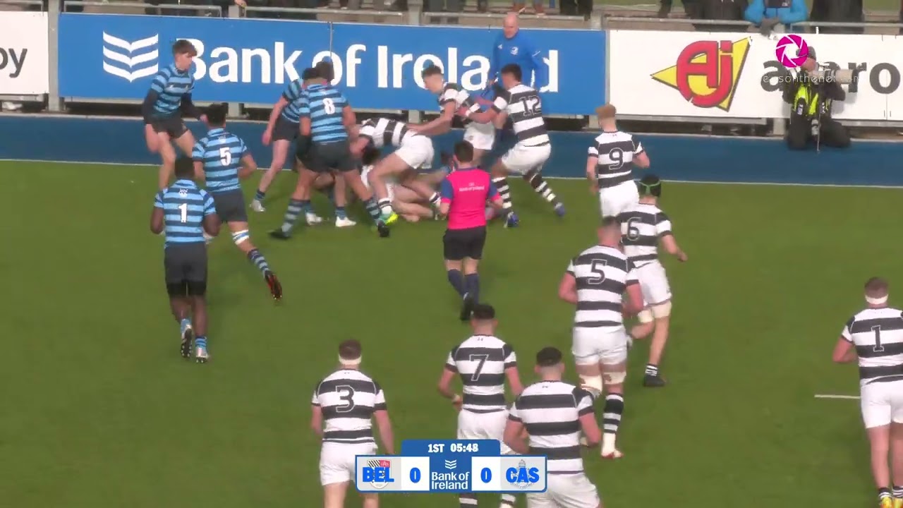 2022 Leinster Schools Senior Cup, Belvedere v St Vincent's Castleknock, 18 Feb 2022