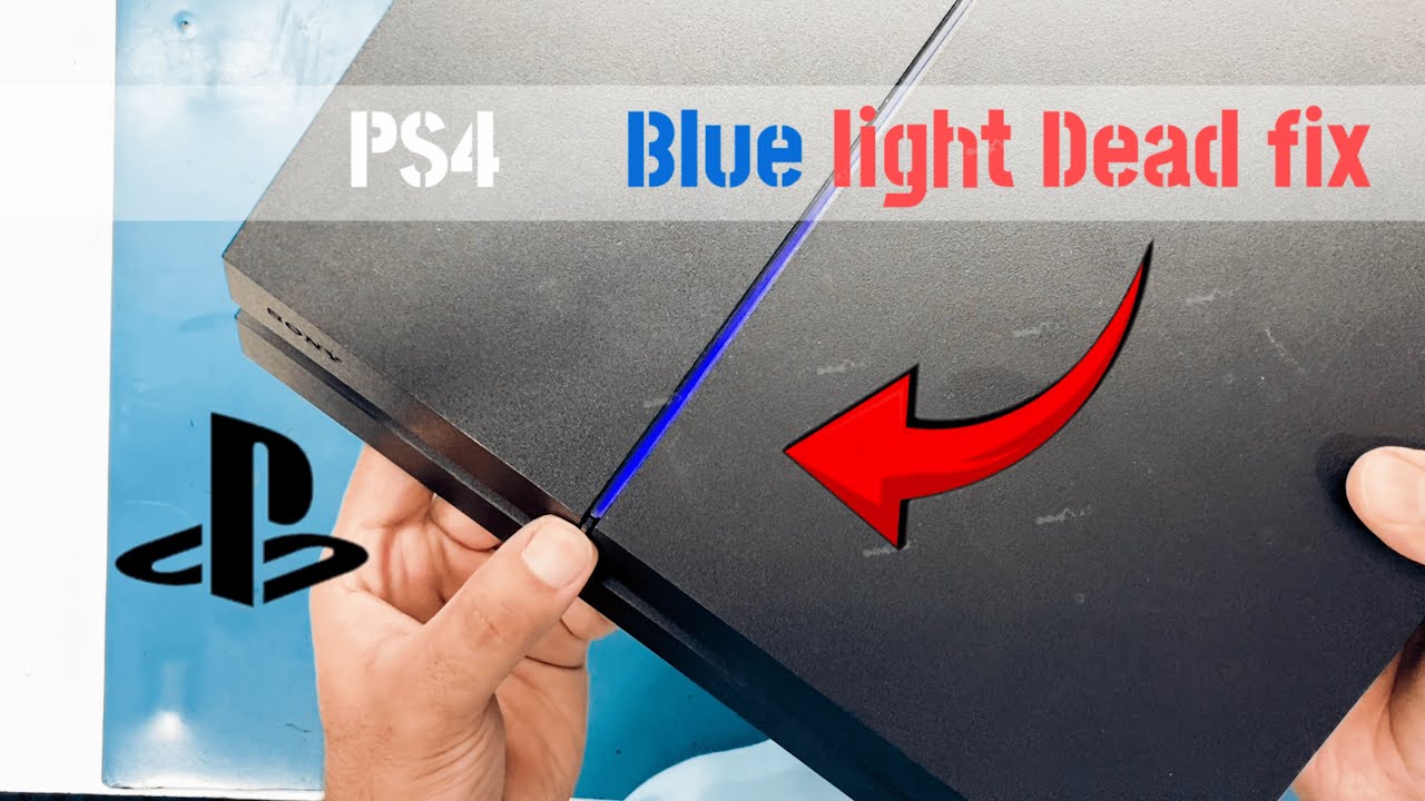 PS4 BLUE LIGHT DEATH TURNS OFF || BLUE LIGHT DEATH PROBLEM FIX