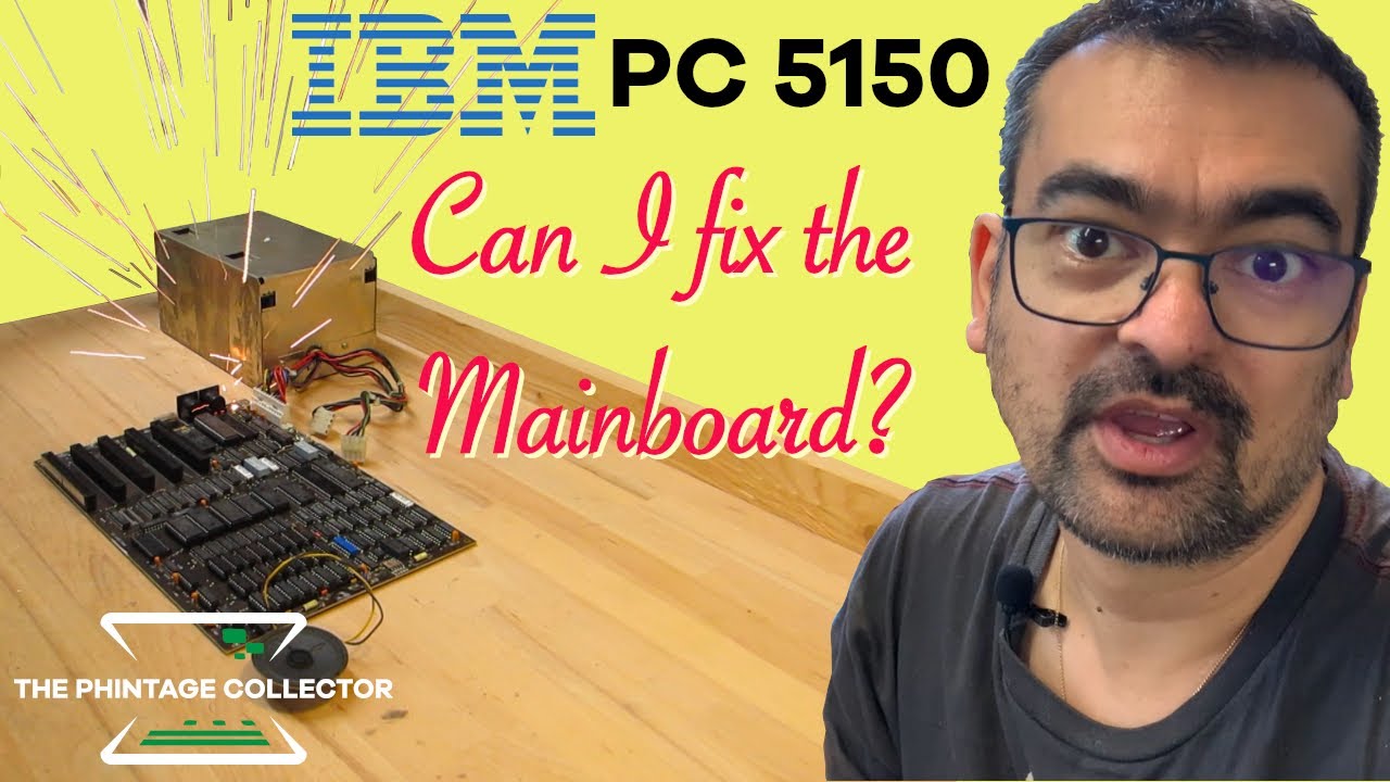 IBM 5150 PC journey Pt. V: Test, Fix & Configure the Mainboard [+5153 +cassette +floppy shenanigans]