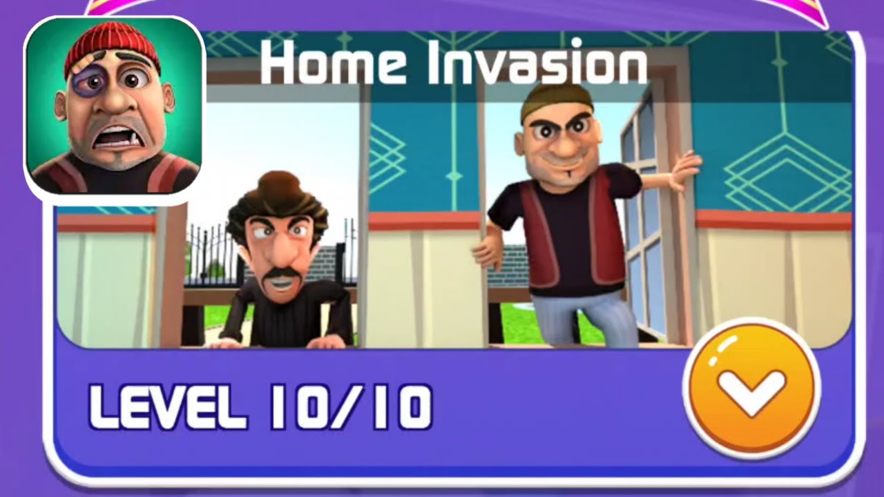 Save The House - Home Invasion (All Levels 1-10) Gameplay Walkthrough Part 1 Android iOS