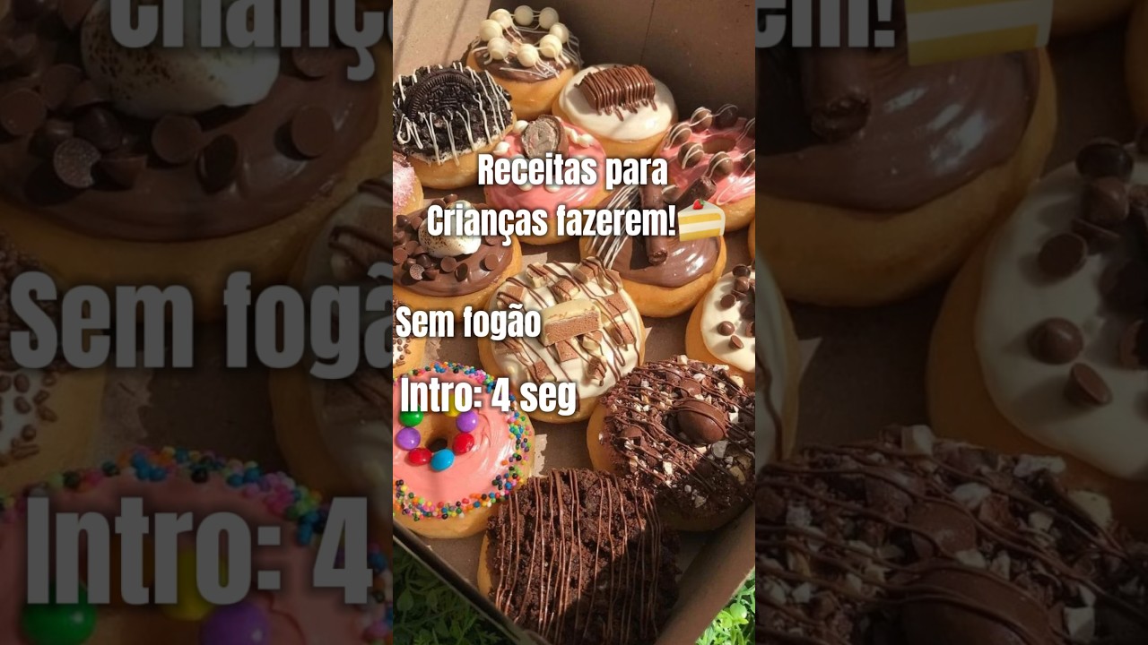 Receitas para crian&ccedil;as fazerem sem fog&atilde;o!🍰🫶🏼 ib:me