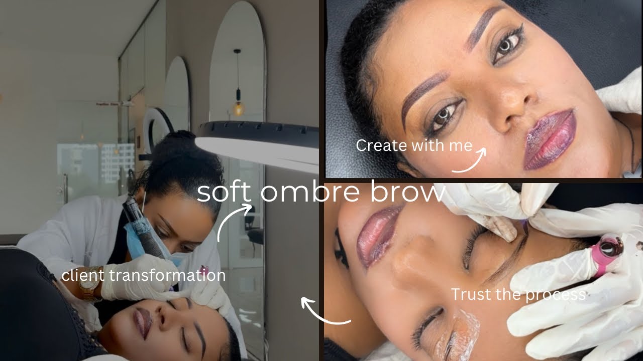 Soft Ombre Brows | Client Transformation 