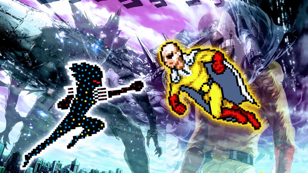 😱Monster Garou OP(New) VS Accurate Saitama in Jump Force Mugen