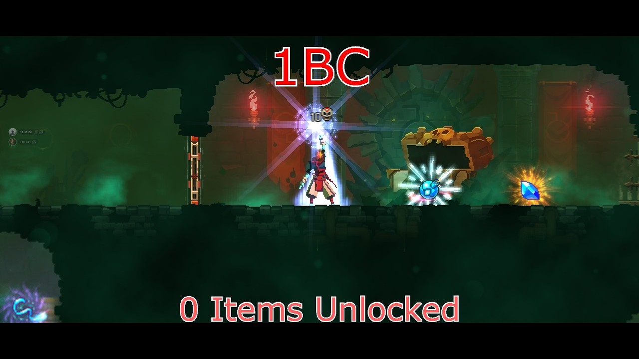 Dead Cells without unlocking a single item | 1BC Full Run | No Commentary