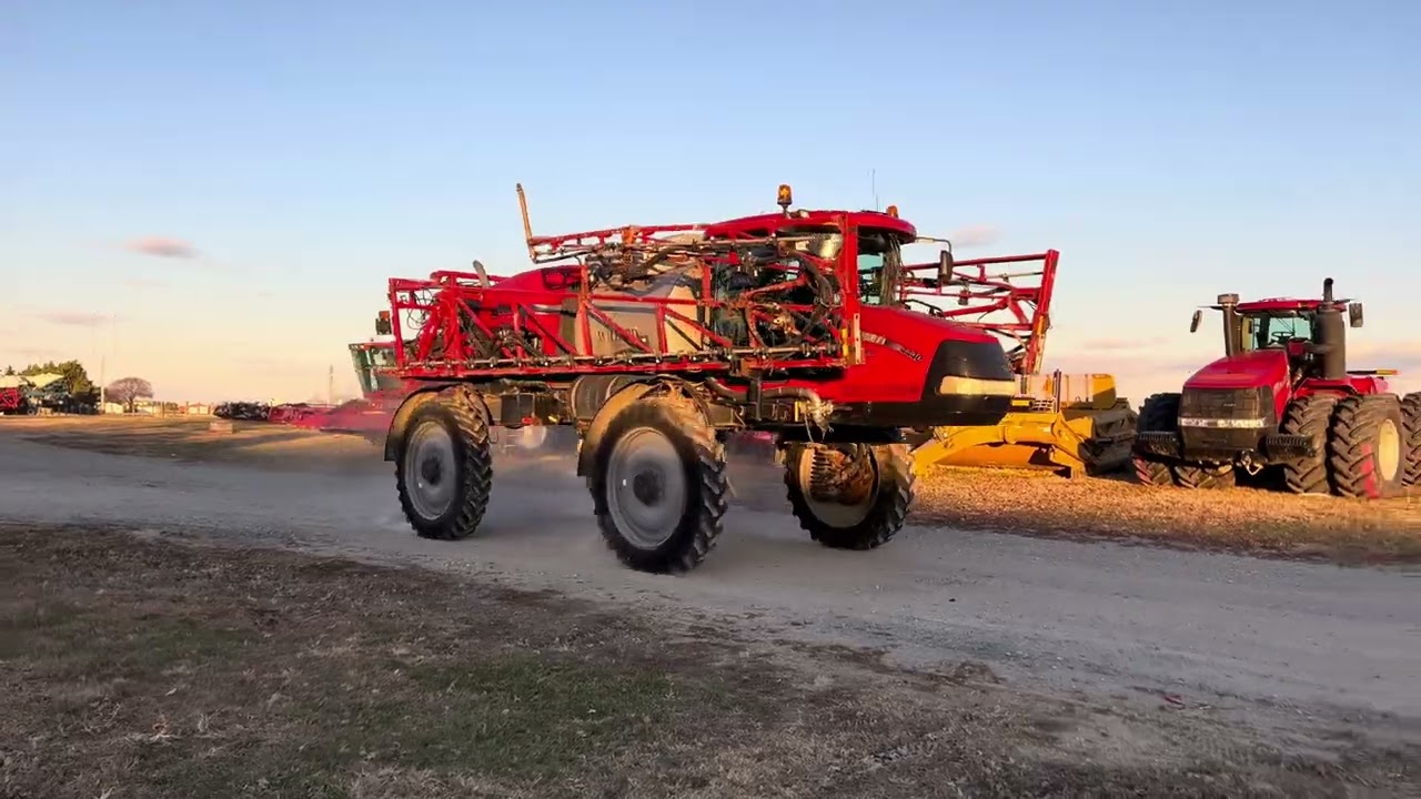 Осмотр перед покупкою 2016 CASE Patriot 4440