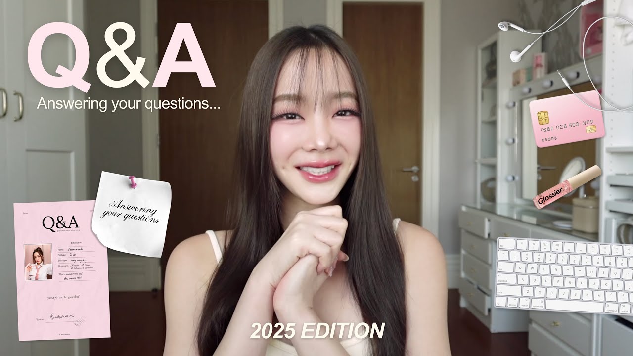 [SUB] Q&A 2025 Edition💌all about my life(ทำไมถึงทำ YouTube,วิธีเก็บเงิน,เป้าหมายในชีวิต)|Beamsareeda