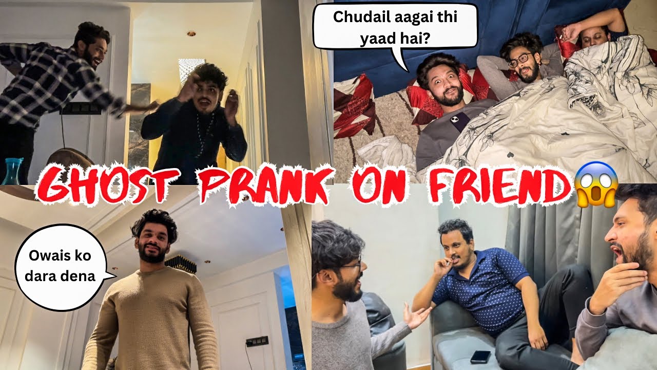 Horror movie Me hadsa | Ghost Prank On friend | Ghost in the Dark | AALTU FALTU |