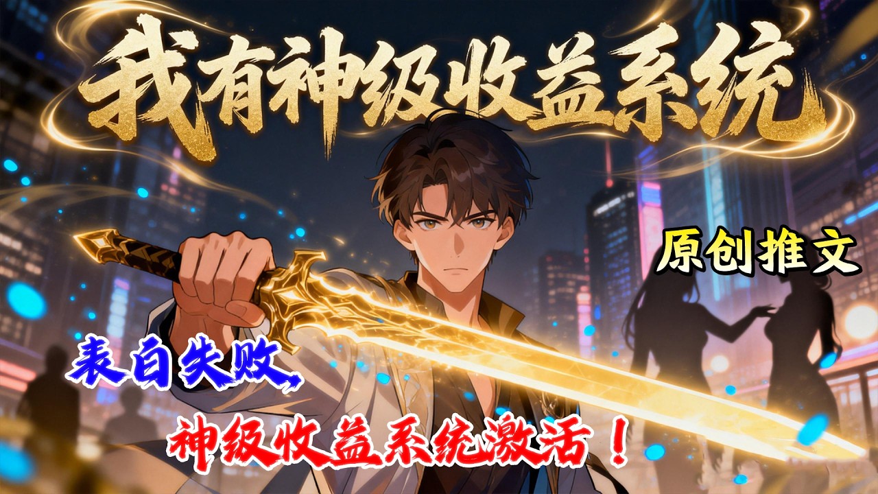 🔥【都市高武】《我有神级收益系统》表白被拒觉醒挂，收益全返还还能抽奖加点，我直接无敌！#小说推文#网文风向标#爽文 #逆袭#男频小说#书荒推荐