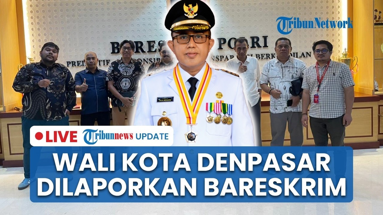 🔴LIVE: Wali Kota Denpasar Dilaporkan ke Bareskrim Polri Buntut Ucapan BPJS PBI, Pemkot Buka Suara