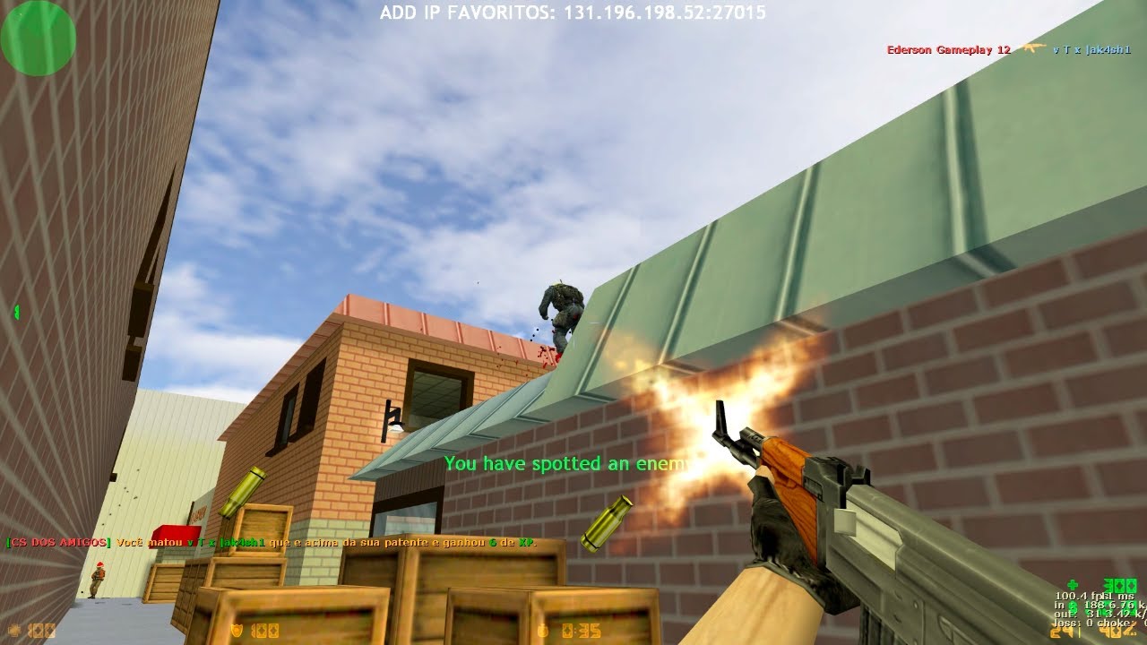 Counter Strike 1.6 ( Gameplay 03 - Steam ) de_Mjolby 6