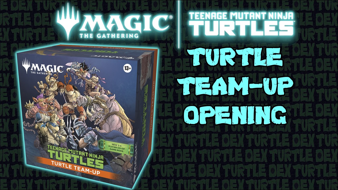 Opening of MTG: Teenage Mutant Ninja Turtles - Turtle Team-Up!