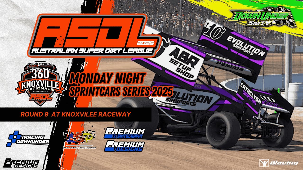 ASDL // 2025 Knoxville Nationals // Round 9 At Knoxville Raceway