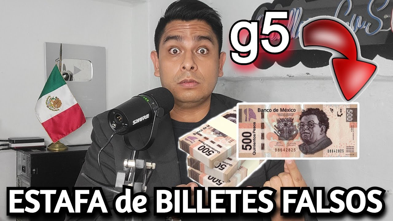 ESTAFA de BILLETES FALSOS G5 en telegram y facebook
