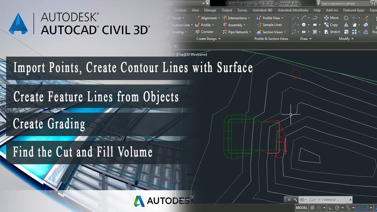 How to Calculate Surface volume - Autocad Civil 3D