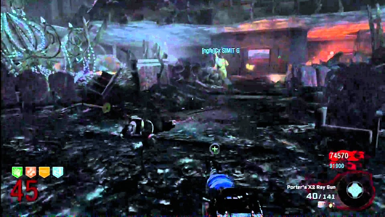 Black Ops Zombie Highest Level 50 Part 1 of 14