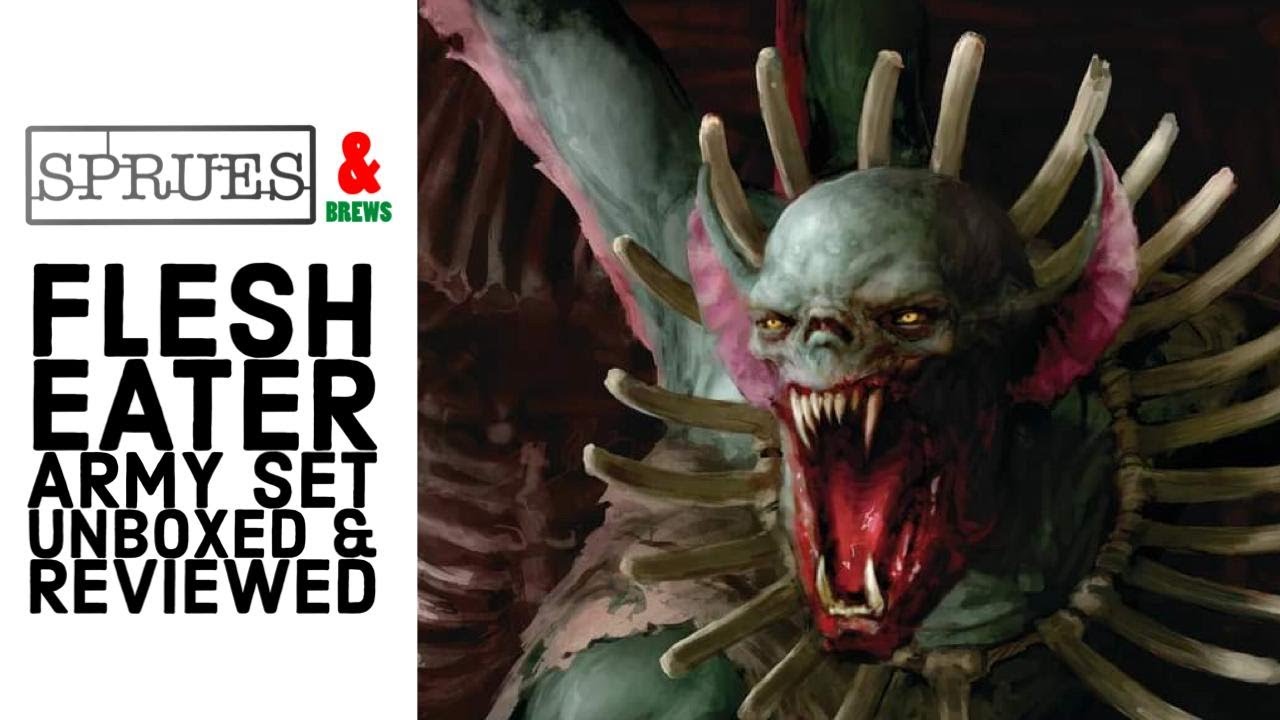 Flesh-Eater Courts Army Set Unboxing and 2023 Battletome Review Warhammer Age of Sigmar