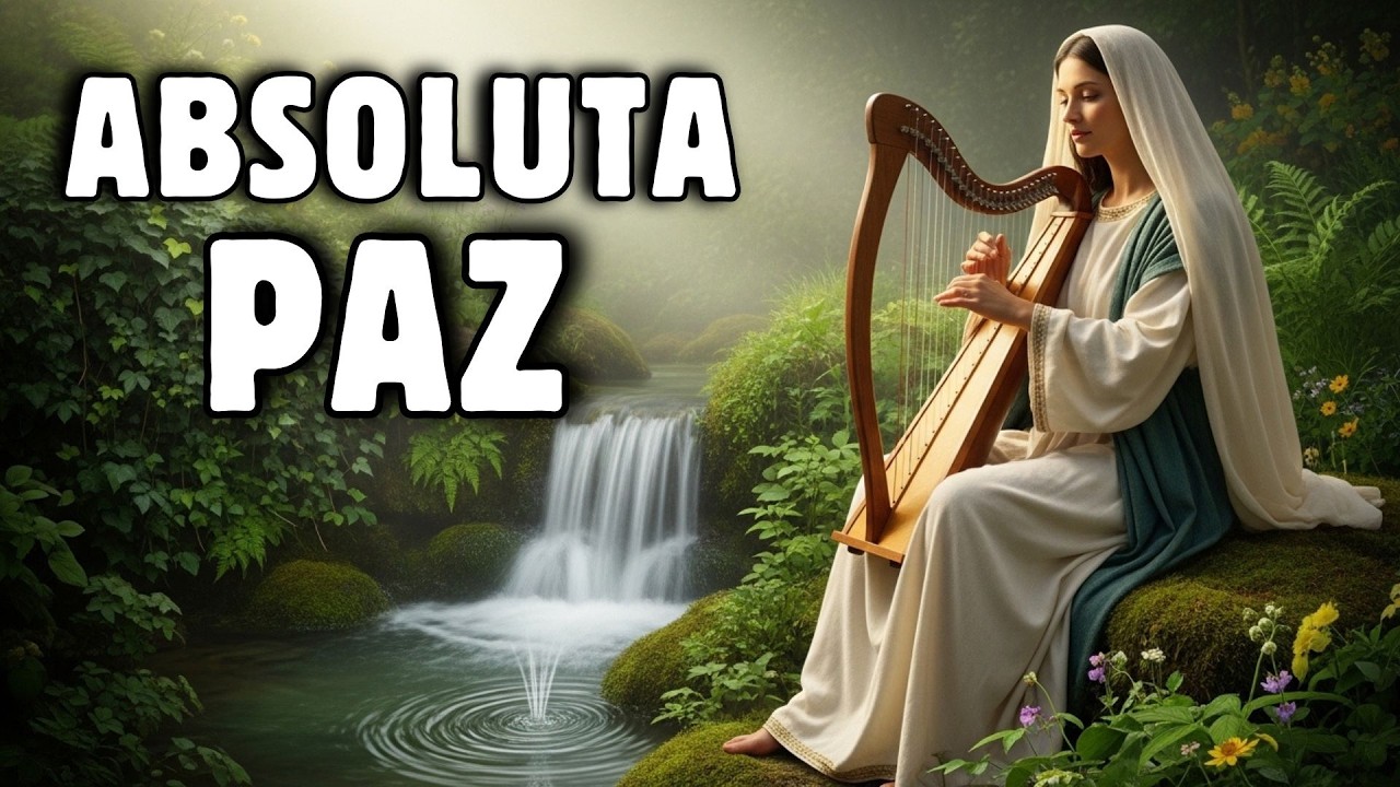 M&uacute;sica para Calmar la Ansiedad y Dormir | Arpa Hebrea Celestial & Meditaci&oacute;n Profunda
