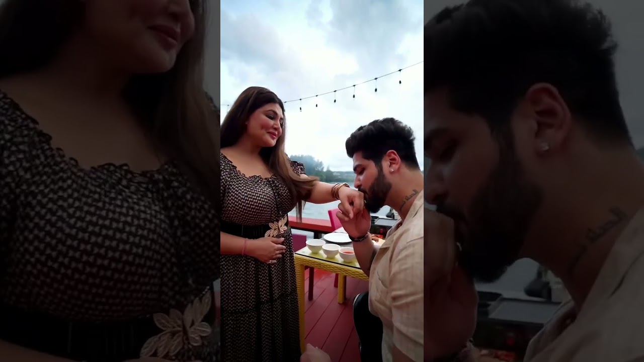 Diamond ring 💍 gifted in Thailand Sachin Mann #SachinMann #DiamondRing #Proposal #Thailand #Viral